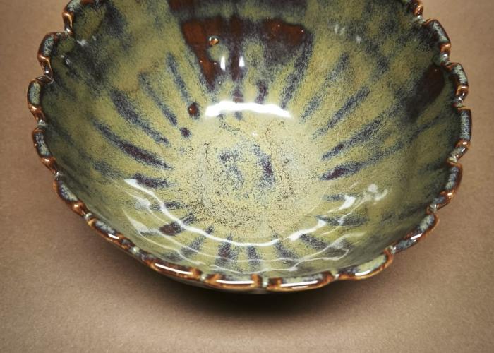 Cuenco de porcelana decorativo