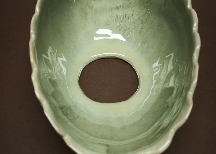 Lampara de porcelana