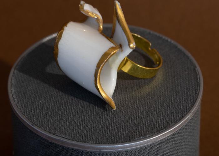 Anillo Fragmento Blanco