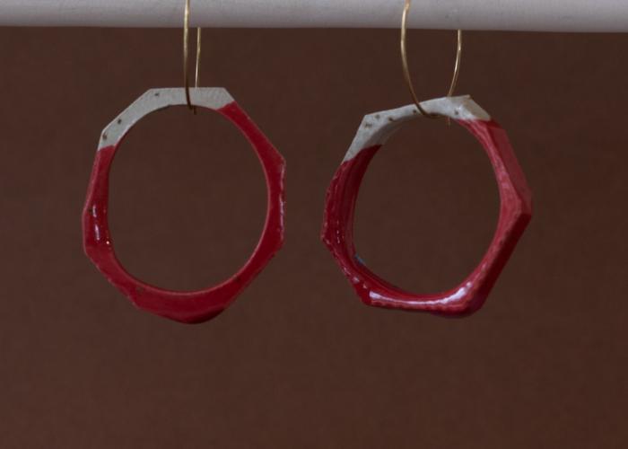 Pendientes Segmento Rojo
