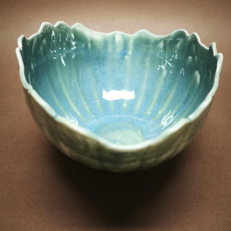 Cuenco de porcelana decorativo o frutero