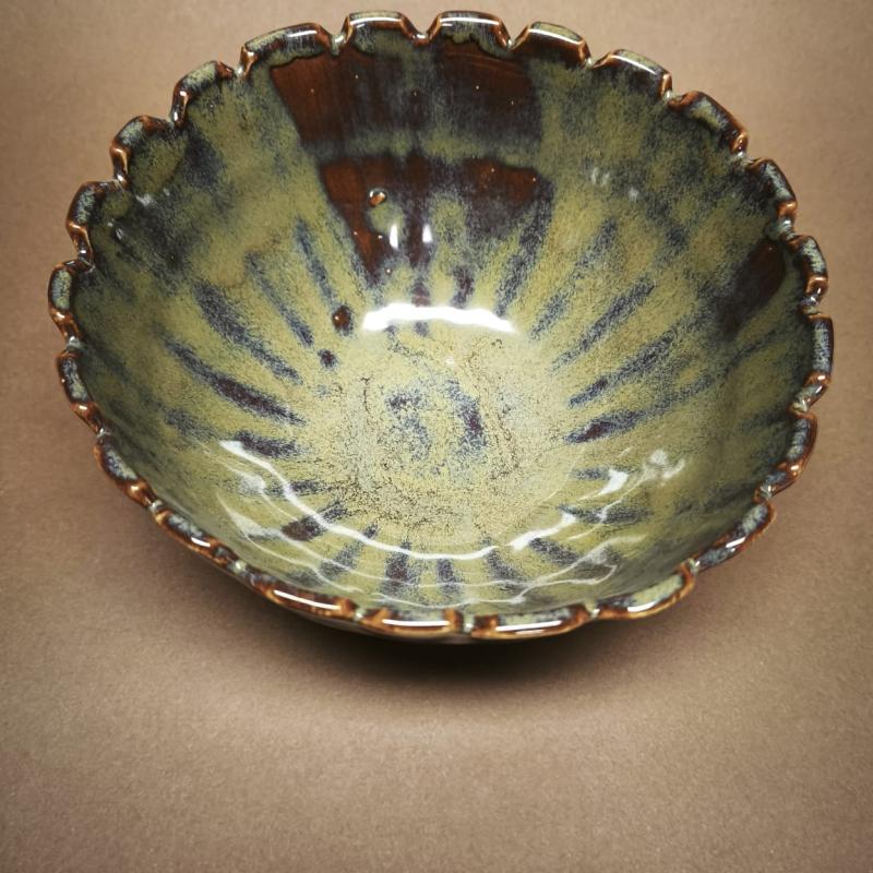 Cuenco de porcelana decorativo