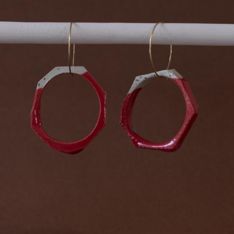 Pendientes Segmento Rojo